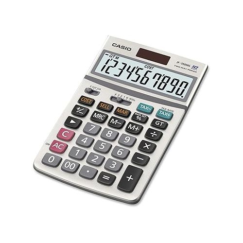  Casio Inc. JF-100BM Standard Function Calculator,Multicolor