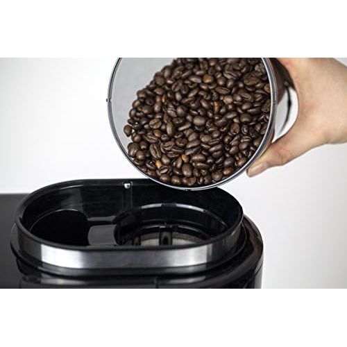  Besuchen Sie den Caso-Store CASO Coffee Compact Design Kaffeemaschine mit Mahlwerk, fuer bis zu 4 Tassen Kaffee, auch fuer vorgemahlenes Kaffeepulver geeignet, Brueh- und Mahlwerk entnehmbar, 600 Watt