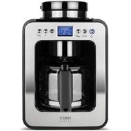 [아마존베스트]CASO Coffee Compact electronic  Design- Kaffeemaschine mit Mahlwerk, 4 Tassen Kaffee, auch vorgemahlenes Kaffeepulver geeignet, Brueh- & Mahlwerk entnehmbar, LCD-Display, Timer, Wa