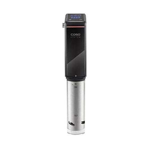  CASO SousVide Set Essen & Trinken - bestehend aus CASO GourmetVac 180 & CASO Sous Vide Garer SV300, Lebensmittel bis zu 8x langer frisch, wasserfester SousVide Stick - bis 90°C in