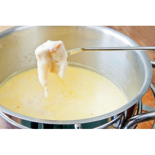  [아마존베스트]Caso 2280 Induction FonDue for 8 People 60 to 240 Degree Celsius Temperature Adjustment, Even Heating by High-Quality Fondue Pot, Black