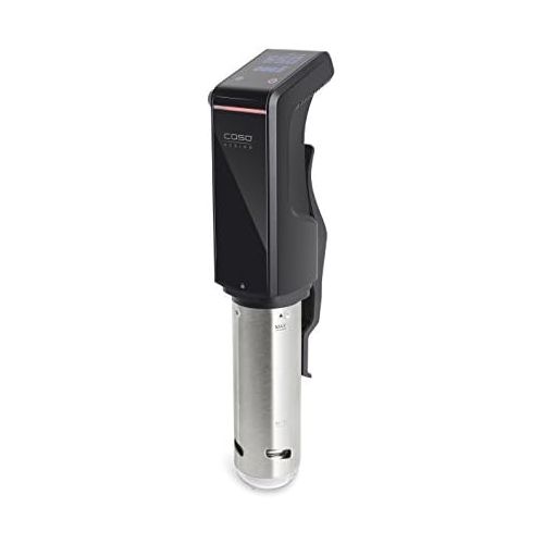  [아마존베스트]CASO Sous Vide Stick SV300 - Constant Temperature up to 90 °C in 0.5 °C increments, Fully Waterproof (IPX7 standard), Timer Function up to 99 hours, Flexible Handle, Heats up to 20