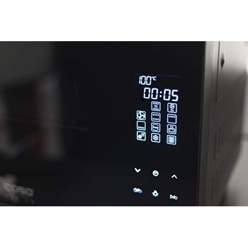  [아마존베스트]-Service-Informationen Caso Steam Chef Freestanding Steam Oven 11 Functions 40°C - 220°C 25L Stainless Steel Cooking Chamber Water Tank 1.2L Includes 2 Baking Trays