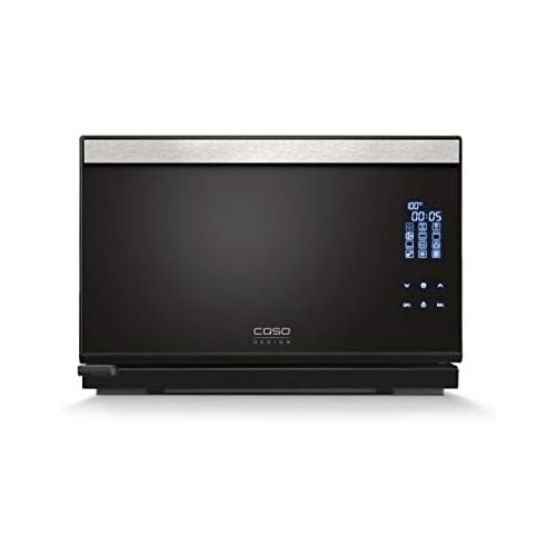  [아마존베스트]-Service-Informationen Caso Steam Chef Freestanding Steam Oven 11 Functions 40°C - 220°C 25L Stainless Steel Cooking Chamber Water Tank 1.2L Includes 2 Baking Trays