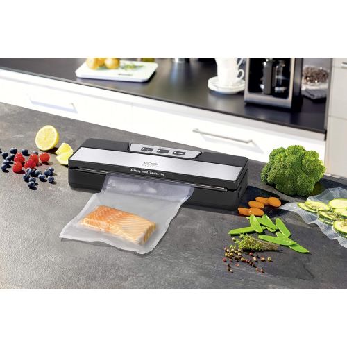  [아마존베스트]CASO Advanced Vacuum Sealer - Film Sealing Device - Extend the Shelf Life of Your Food - Ideal For Portioning and Storing Food