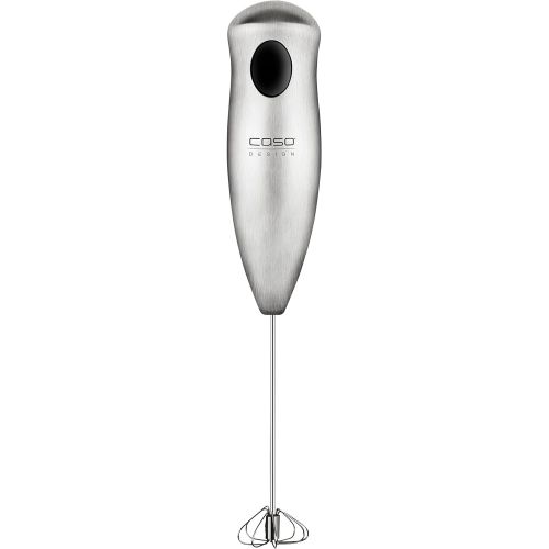  [아마존베스트]Caso Fomini Inox Design Milk Frother, Milk Frother with Stainless Steel Spring, Ideal for Milkshakes and Dressings, Approx. 12,000 Revolutions / Min.