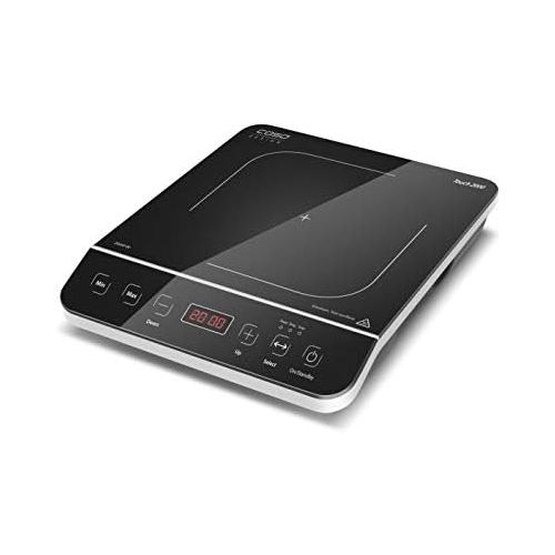  Caso 2008 Touch 2000 induction hob, glass ceramic, black, silver