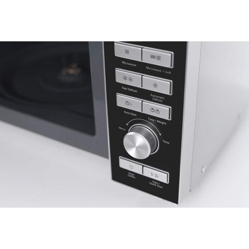  [아마존베스트]CASO MIG25 2-in-1 Microwave with Grill Inverter Technology, 900 W, 1000 W Grill, 25 L, Turntable Diameter 27 cm, Easy-Clean Coating, Design Black