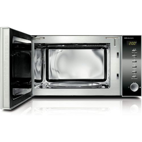  [아마존베스트]CASO M20 electronic design Solo microwave / stainless steel housing / 800 watt microwave with 5 power levels / 20 liter cooking space