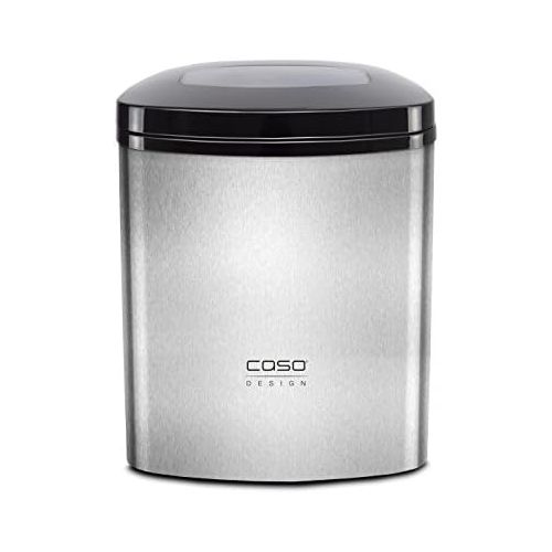  [아마존베스트]Caso 3304 IceMaster EcoStyle Ice Cube Machine, 18/8 Stainless Steel, 1.7 Litres, Silver