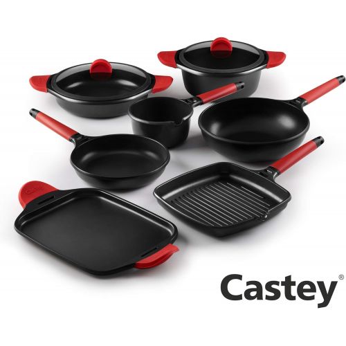  Castey Flat Grill Pan Smooth for Induction