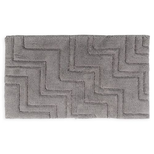  Castle Hill London Zigzag Bath Mat