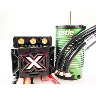 Castle Creations Monster X 25.2V ESC, 8A Peak BEC with 1515-2200 kV Sensored Motor,