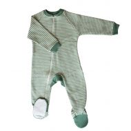 CastleWare Baby- Footie Pajama - Organic Cotton Fleece - Non Slip Soles - 9 Months - 6 Years