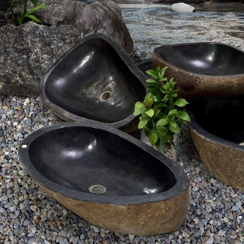  Casual Elements Natural River Stone Sink