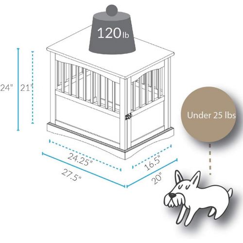  Casual Home Wooden Pet Crate