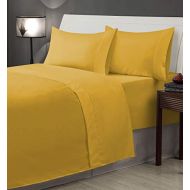 Casual Living Microfiber Sheet Set, Queen, Honey Mustard