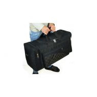 Casual-Life Large Capacity Travel Bags Men Women Waterproof Shoulder Travel Duffle Bags Oxford Folding Bag For Trip,black