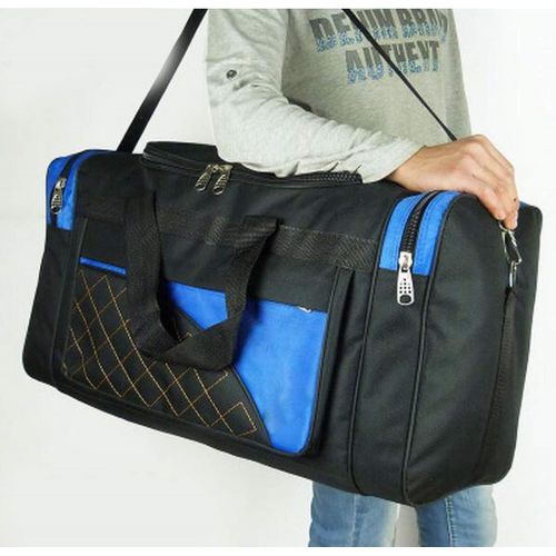  Casual-Life Large Capacity Travel Bags Men Women Waterproof Shoulder Travel Duffle Bags Oxford Folding Bag For Trip,black