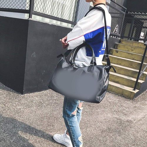  Casual-Life Travel Bag Sequins Shoulder Handbag Ladies Weekend Portable Duffel Bag Waterproof Wash,blue
