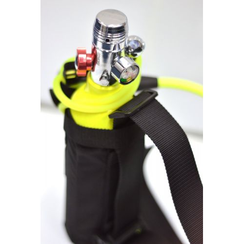  Catalina DXDIVER Bailout Pony Bottle Diving Kit with Nylon Belt - Hose - 13 cf Tank - SPG Gauge - Regulator - Fill Adapter - Spare Secondary Air Scuba Dive Egressor