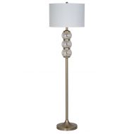 Catalina Lighting 20709-001 20727-000 Metal Stick Floor Lamp, with with Bulb,