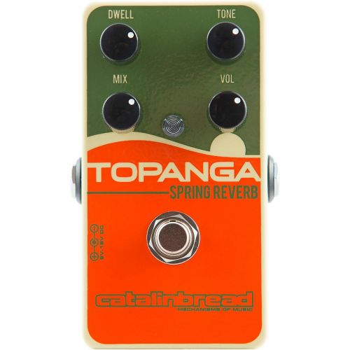  Catalinbread},description:Surfs up! And were all headed to Topanga, Catalinbreads spring reverb pedal based on the legendary Fender 6G15 outboard spring reverb unit! Theyve capture