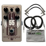 Catalinbread Formula No. 55 Foundation Overdrive Pedal w/Cloth and 4 Cables