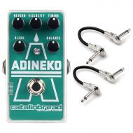 Catalinbread Adineko Oil Can Delay Guitar Effects Pedal w/ 2 Patch Cables