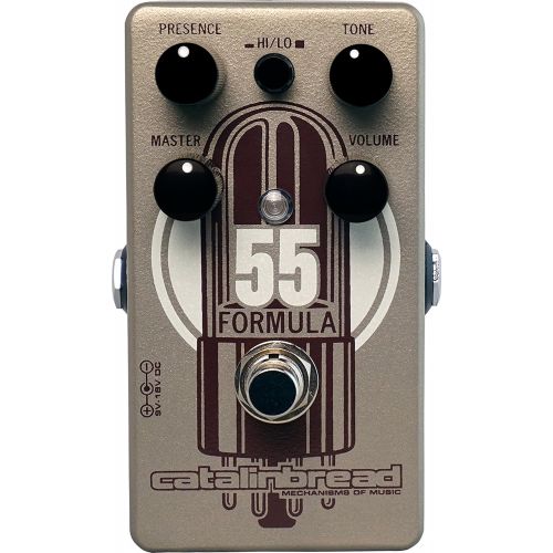  Catalinbread Formula No. 55 Foundation Overdrive Guitar Effects Pedal