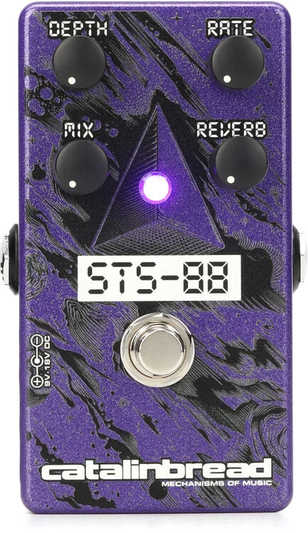  Catalinbread STS-88 Flange Reverb Pedal - Purple Gaze Collection