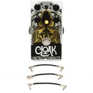 Catalinbread Cloak Room Reverb with Shimmer Pedal and Patch Cables