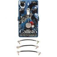 Catalinbread Callisto MKII Chorus Pedal with Patch Cables