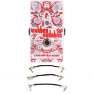 Catalinbread Sabbra Cadabra Overdrive Pedal with Patch Cables - 3D