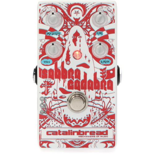  Catalinbread Sabbra Cadabra Overdrive Pedal with Patch Cables - 3D