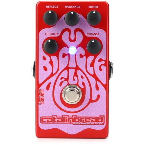  Catalinbread Bicycle Delay Pedal with Patch Cables