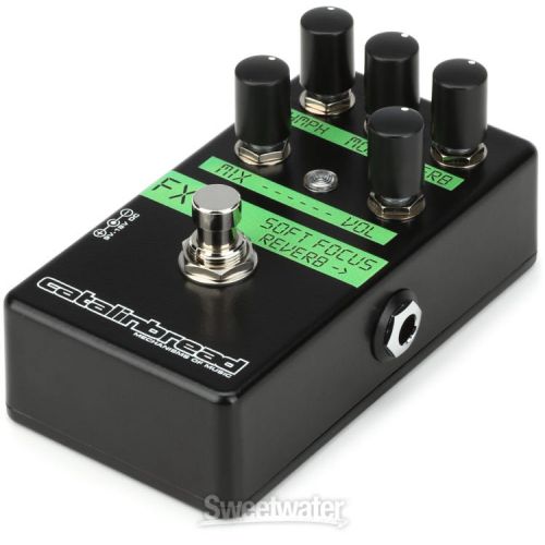  Catalinbread Soft Focus Shoegaze Reverb Pedal with Chorus, Modulation, and Octave-up