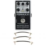 Catalinbread Formula No. 55 Tweed Deluxe-style Overdrive Pedal with Patch Cables