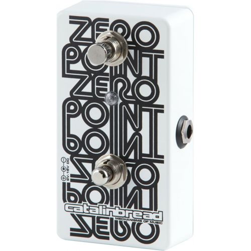  Catalinbread ZERO POINT Studio Manual Tape Flanger Pedal w/ 2 Patch Cables