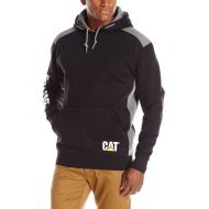 Caterpillar Mens Logo Panel Hooded Sweatshirt (Regular and Big Sizes)