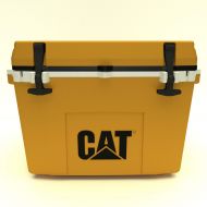 Caterpillar Cat Cooler, Cat Yellow, 27 Quart