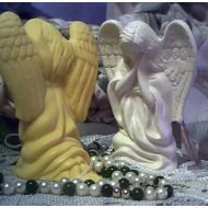 Catfishcreekcandles 3 Beeswax Praying Angel Candle Kneeling Angel Choice Of Color