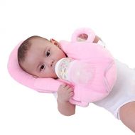 [아마존베스트]Cathery Baby Portable Detachable Feeding Pillows Self-Feeding Support Baby Cushion Pillow (Pink)