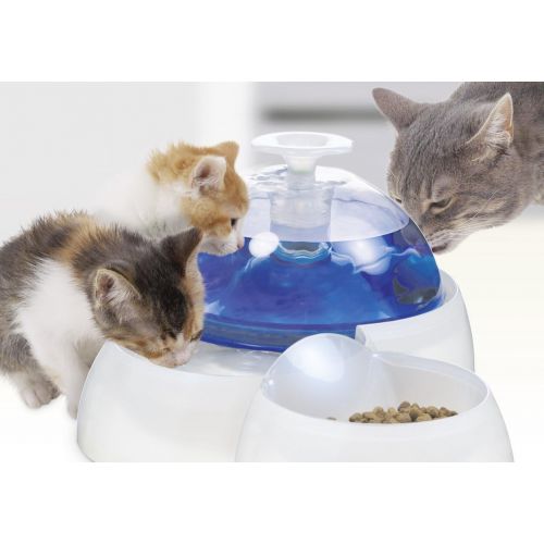  Catit Fresh & Clear Drinking Fountain for Cats and Puppies