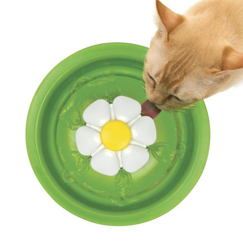  Catit Flower Fountain: 3L Cat Water Fountain with Triple-Action Filter