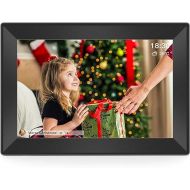 Touchscreen Digital Picture Frame WiFi 10.1Inch Digital Photo Frame 800 * 1280 HD Smart Cloud Photo Frame,Anytime, Anywhere use App Share Photos and Videos【 Unlimited Friends Connection】