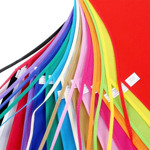  [아마존베스트]Caydo 30 Pieces Painting Apron for Kids Ages 3 to 7 Years Preschool, in Painting, Kitchen, Classroom, Community Event, Crafts and Art Painting Activity