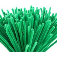 [아마존베스트]Caydo 200 Pieces Green Pipe Cleaners Craft, Art Creative Decorations Supplies(6 mm x 12 inch)