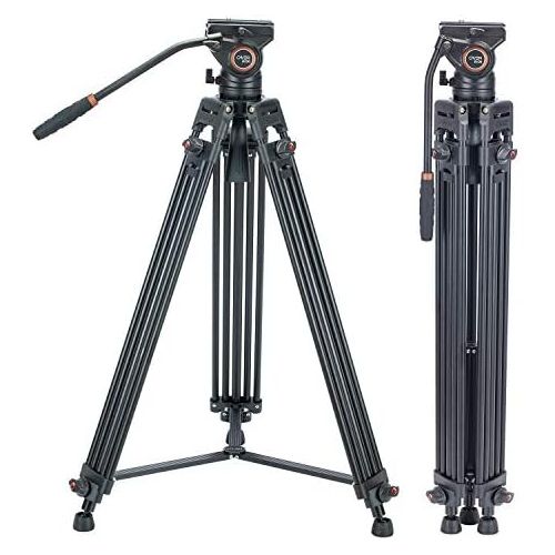  [아마존베스트]Cayer Twin Tube Video Tripod System