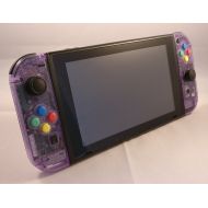 /Ccgbasp New Custom Clear Atomic Purple Nintendo Switch Console & Joycons (FULL SYSTEM)